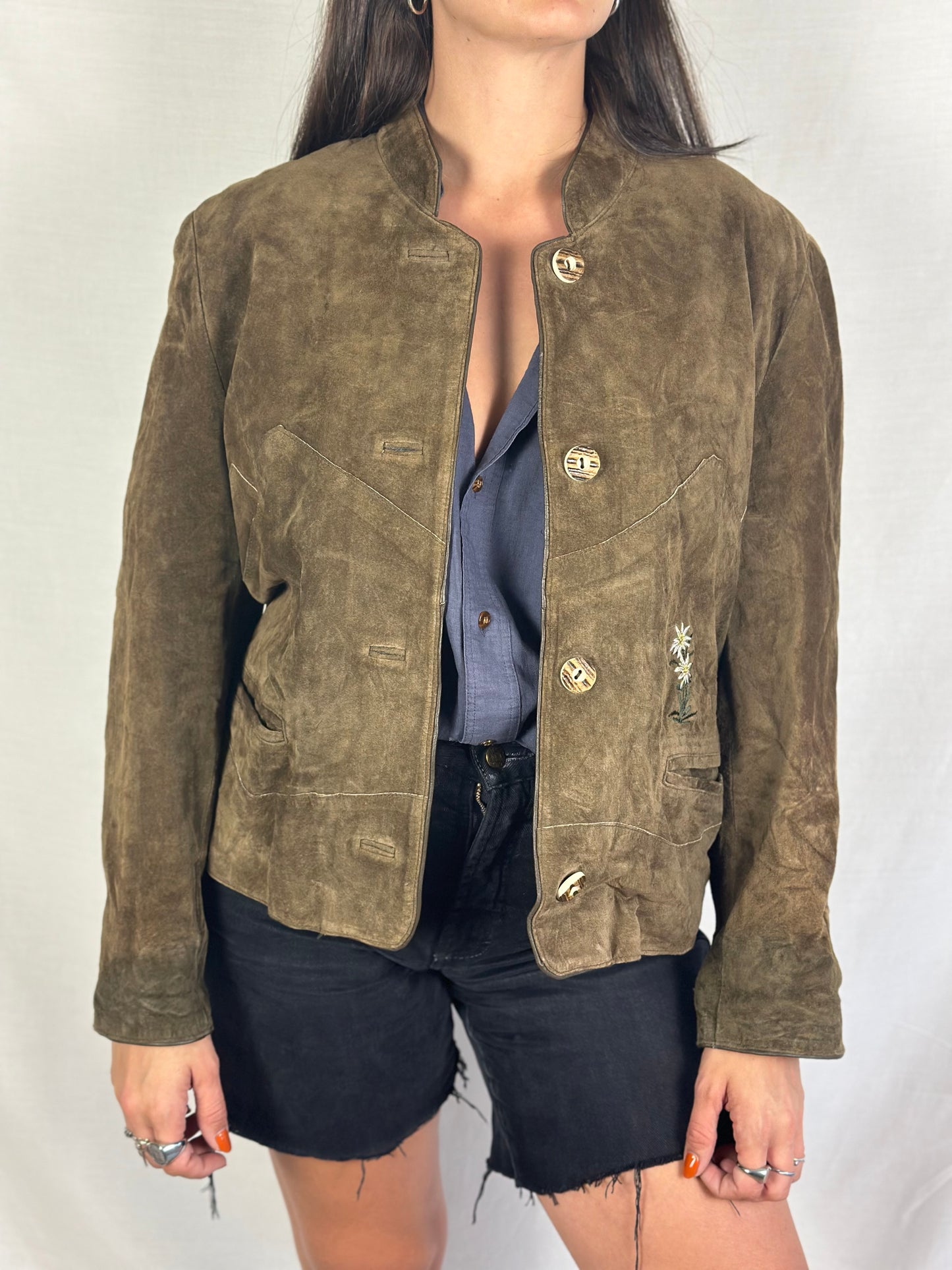 Suede Leather Jacket