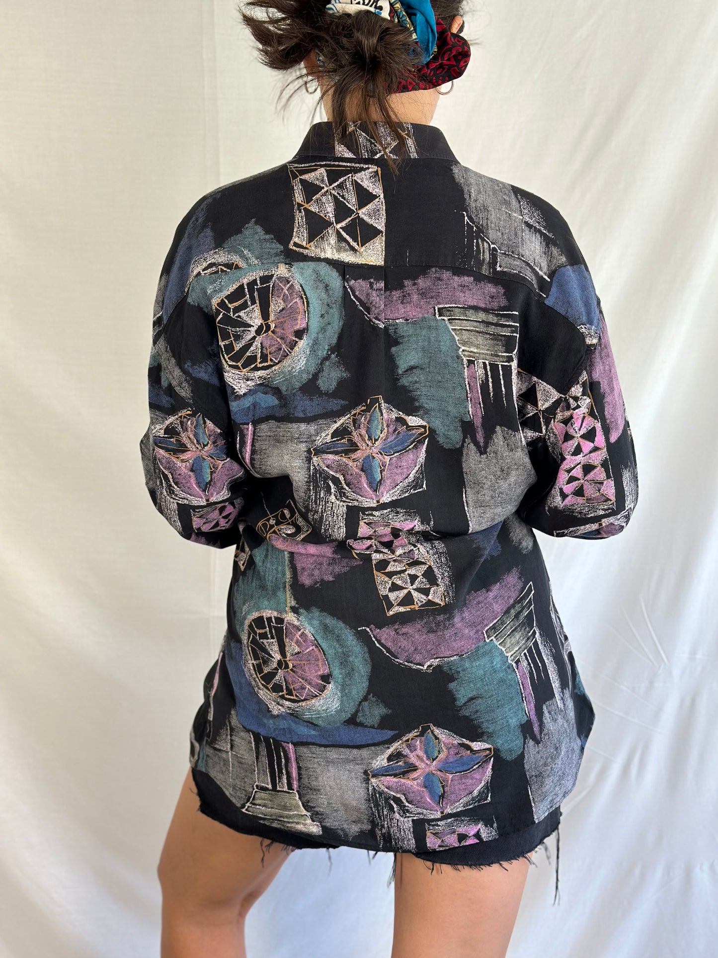 Vintage Patterned Shirt