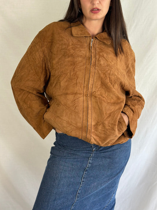 Suede Leather Jacket