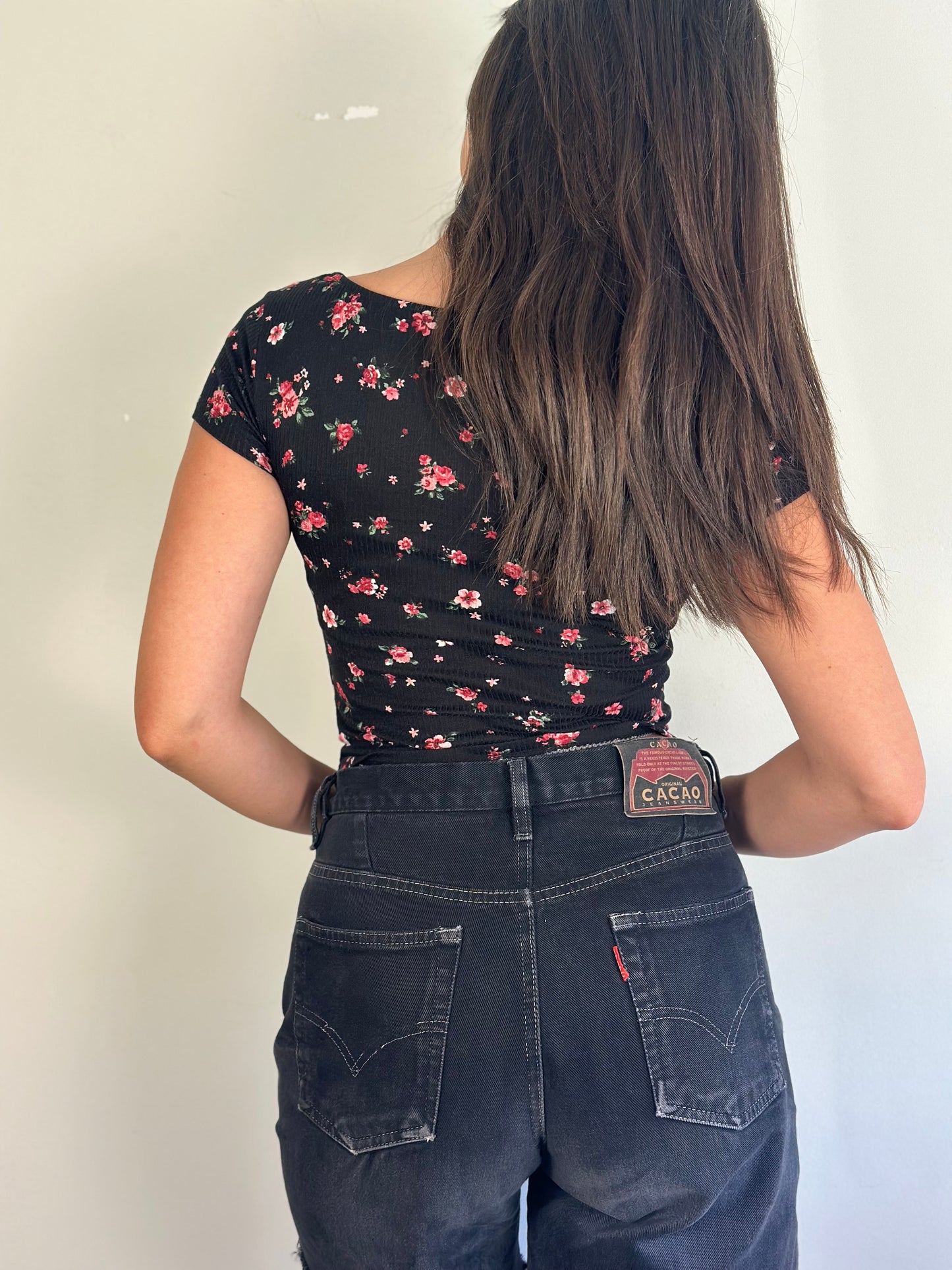 Vintage Floral Top