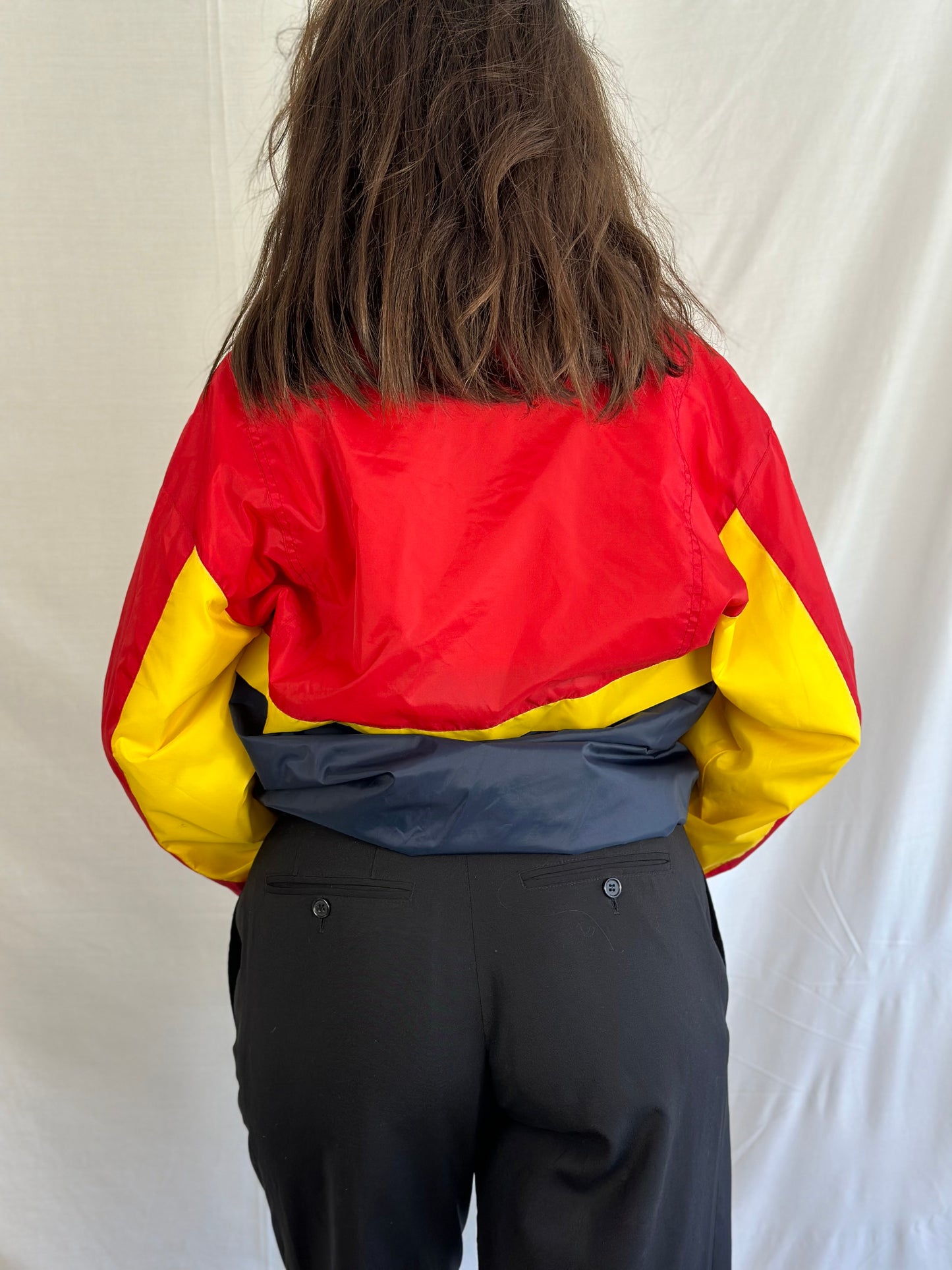 Vintage Half Zip Windbreaker