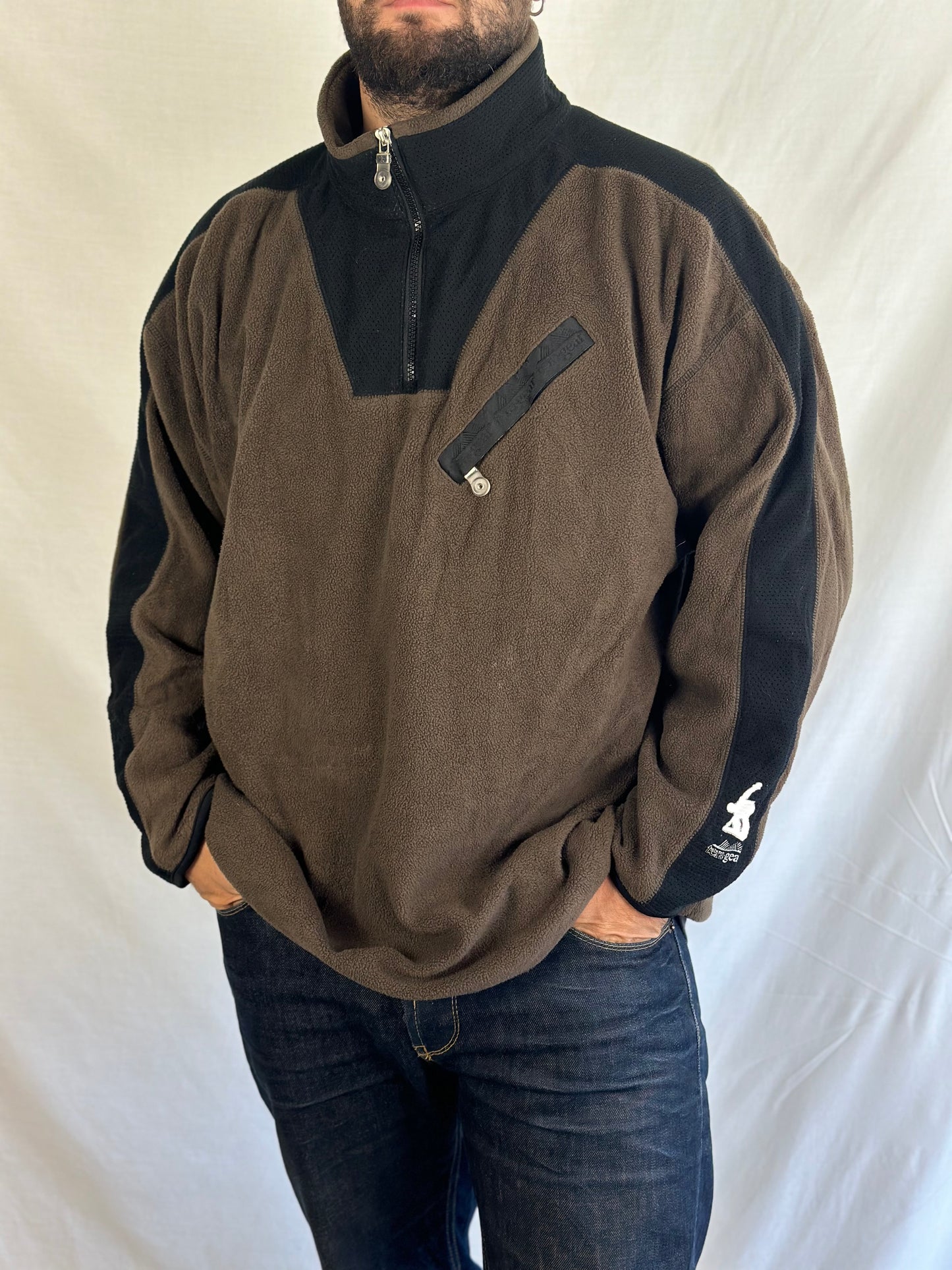 Vintage Half Zip Fleece