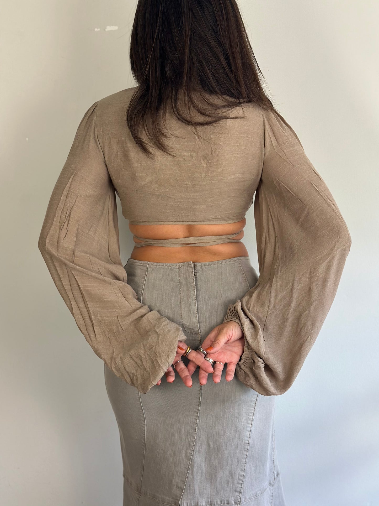 Vintage Beige Top