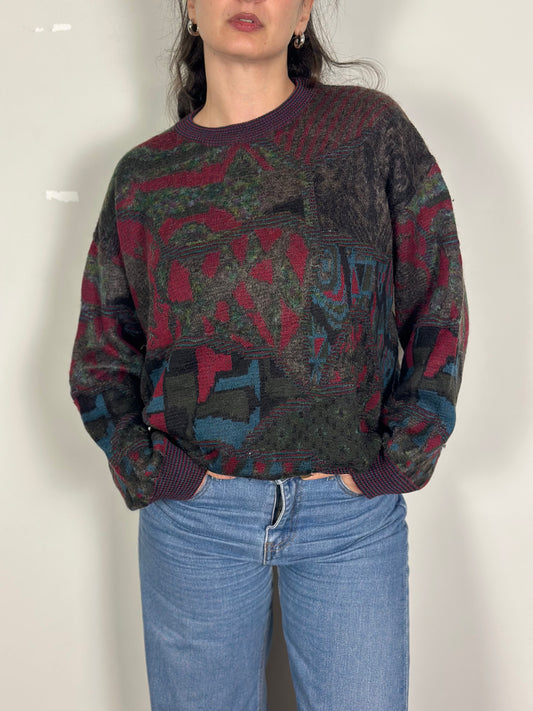 Vintage Wool-Mohair Sweater