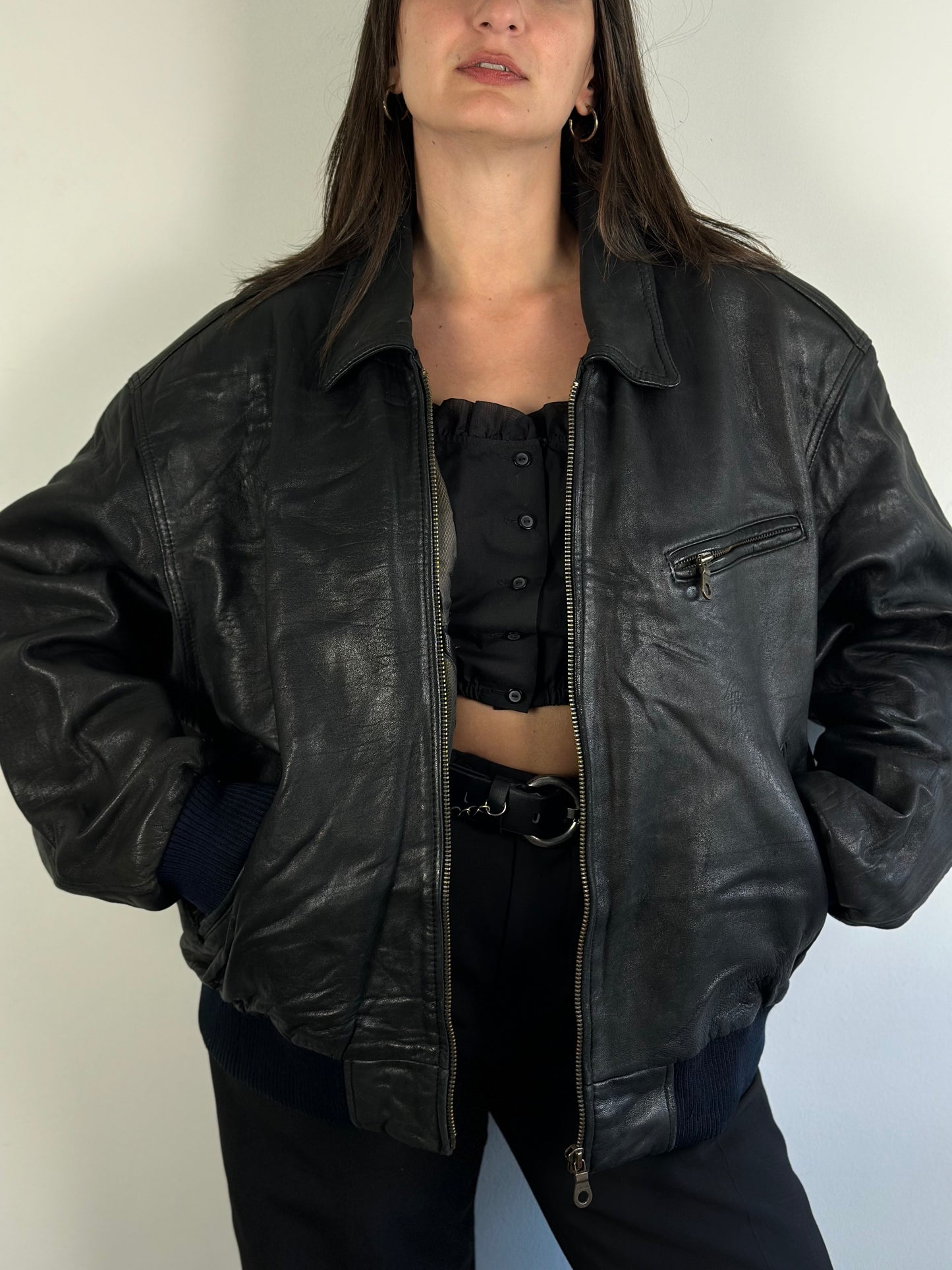 Vintage Leather Jacket