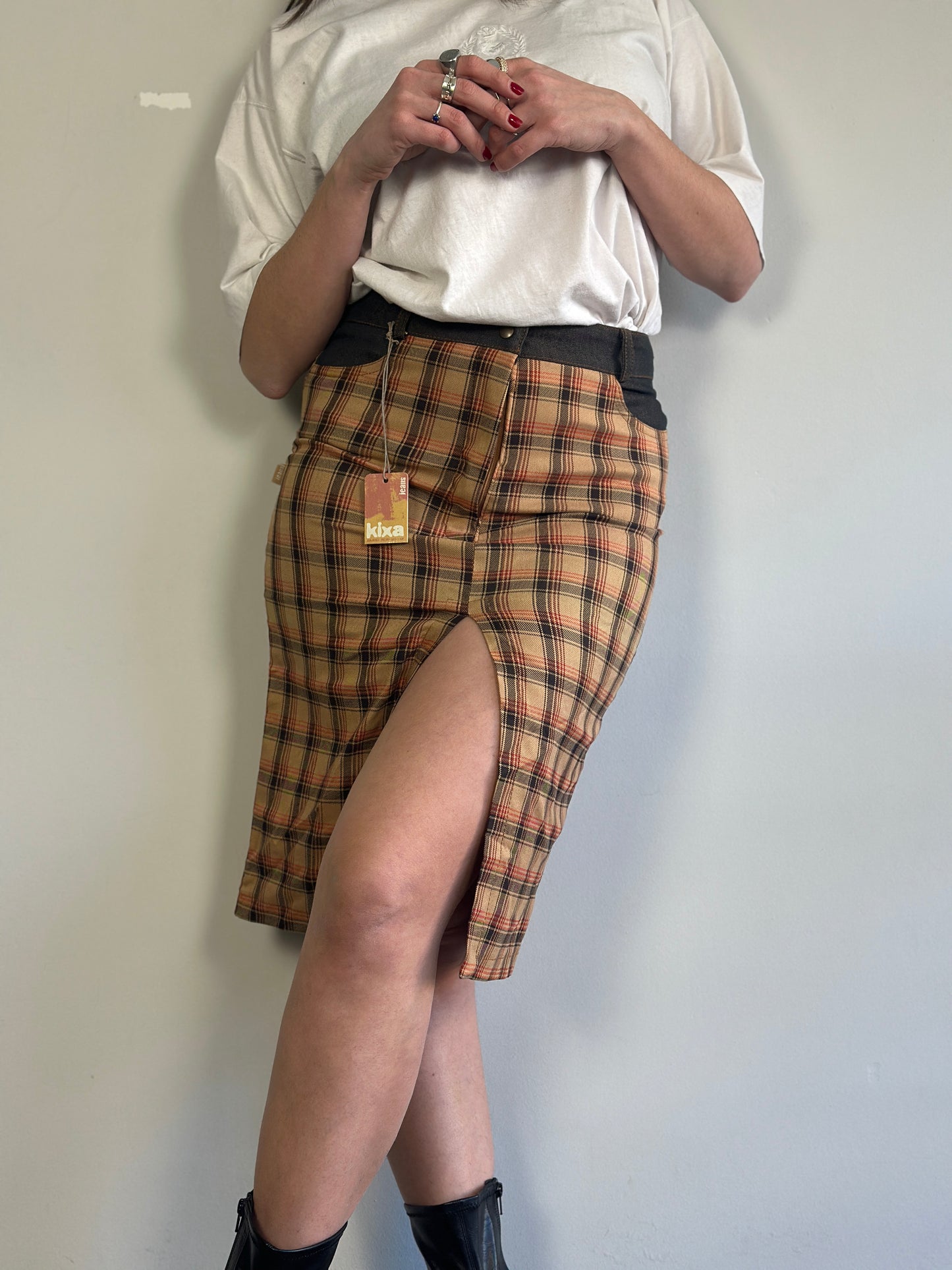 Vintage Plaid Skirt