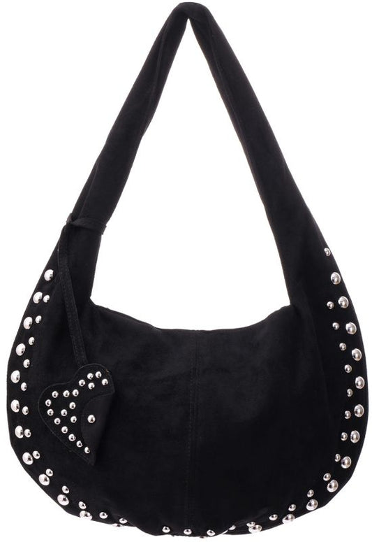 Suede Shoulder Bag