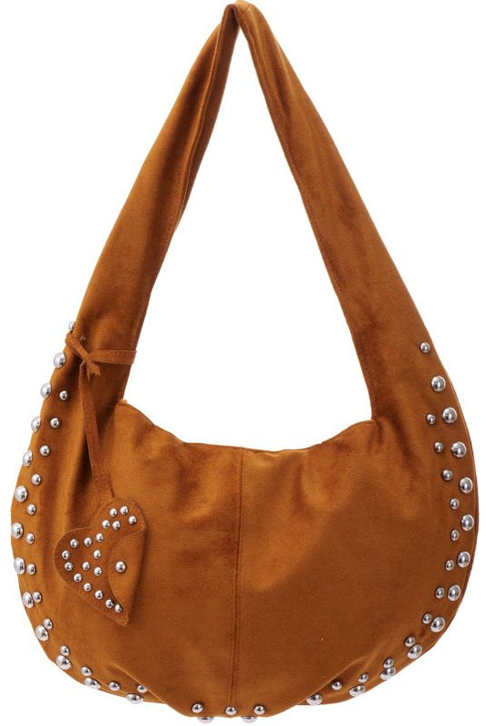 Suede Shoulder Bag