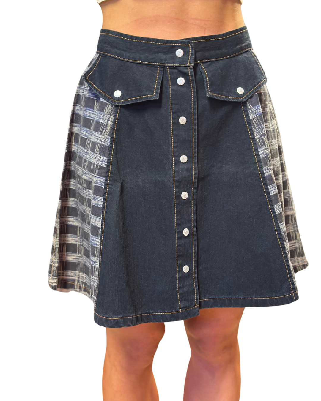 Vintage Denim Skirt