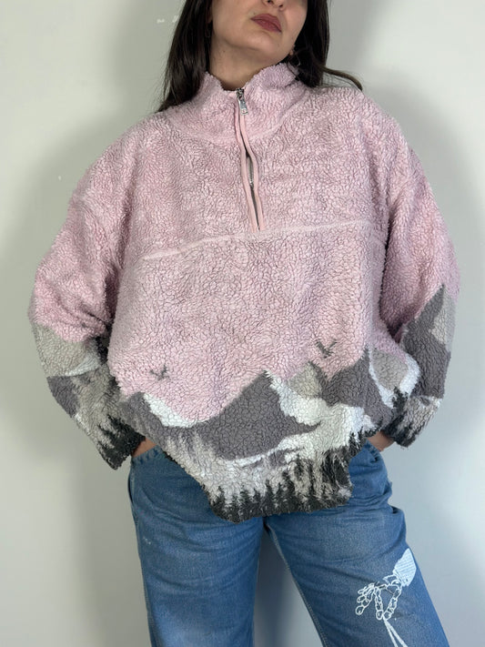 Vintage Half-zip Fleece