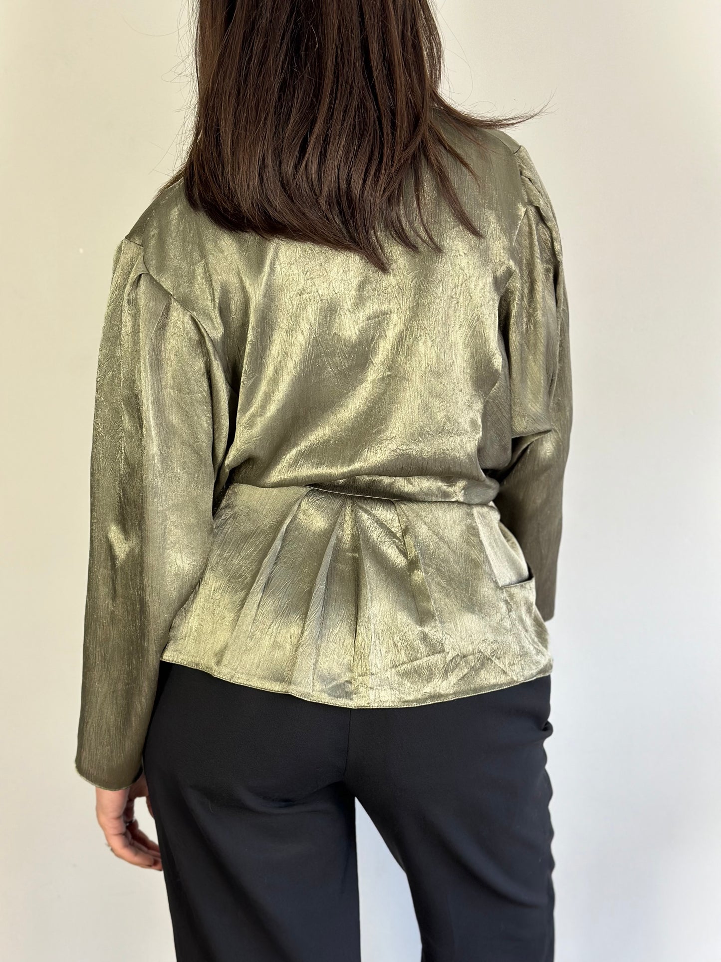 Vintage Satin Top