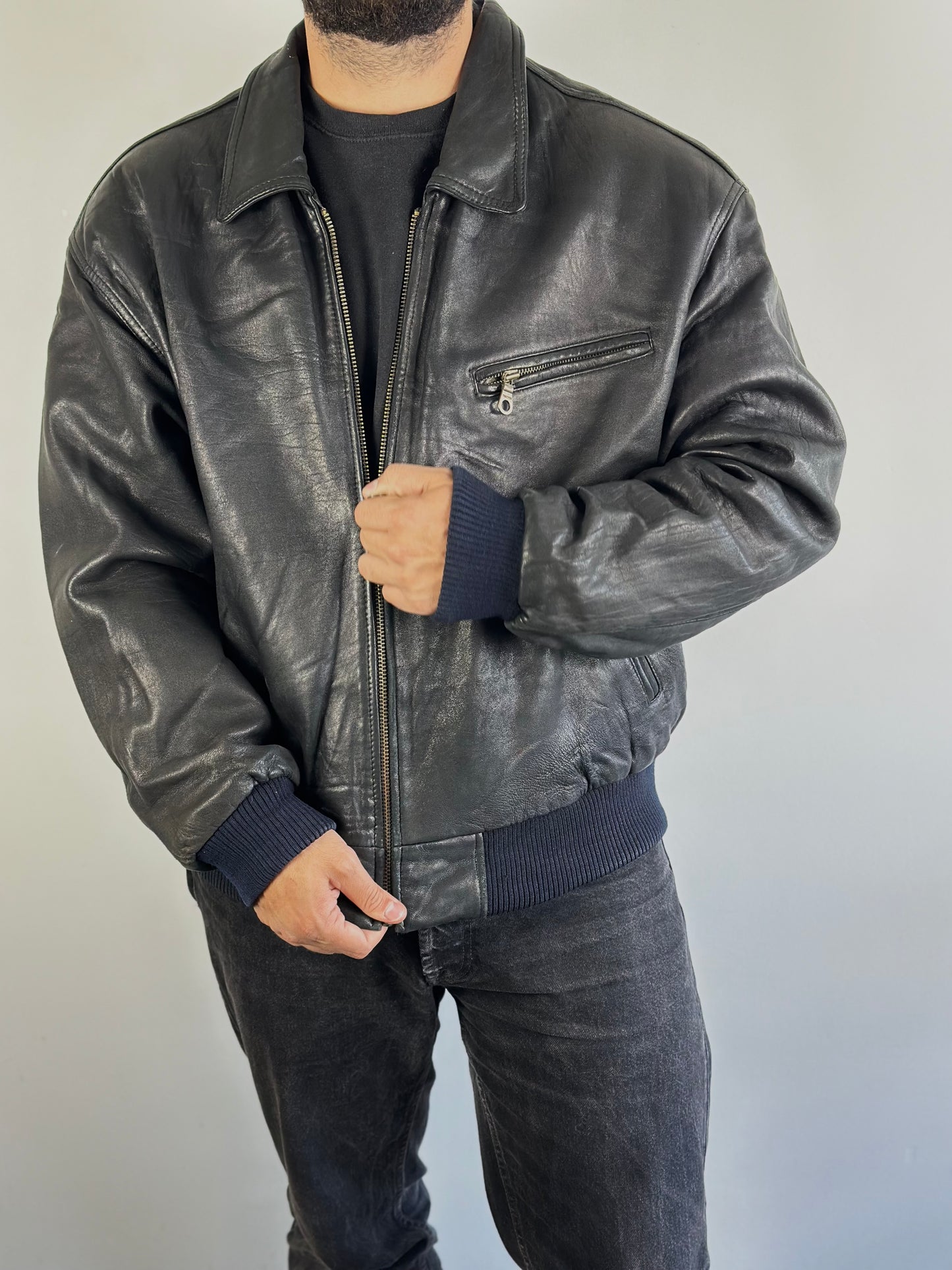 Vintage Leather Jacket