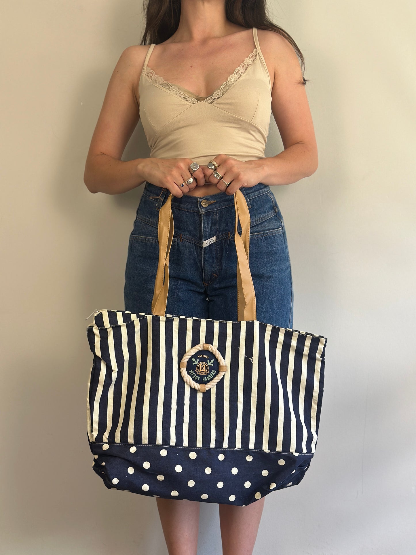 Vintage Beach Bag