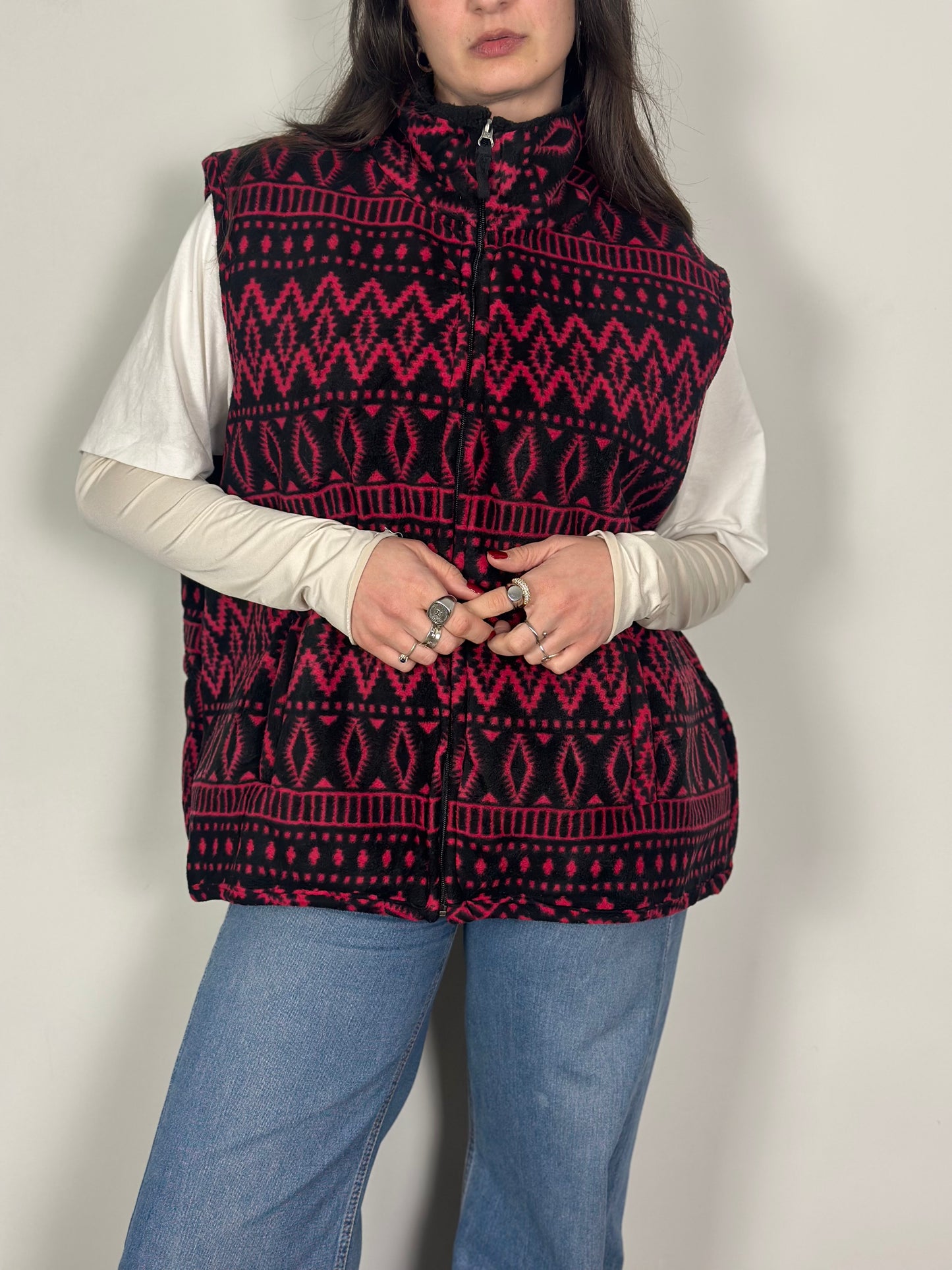 Vintage Fleece Vest