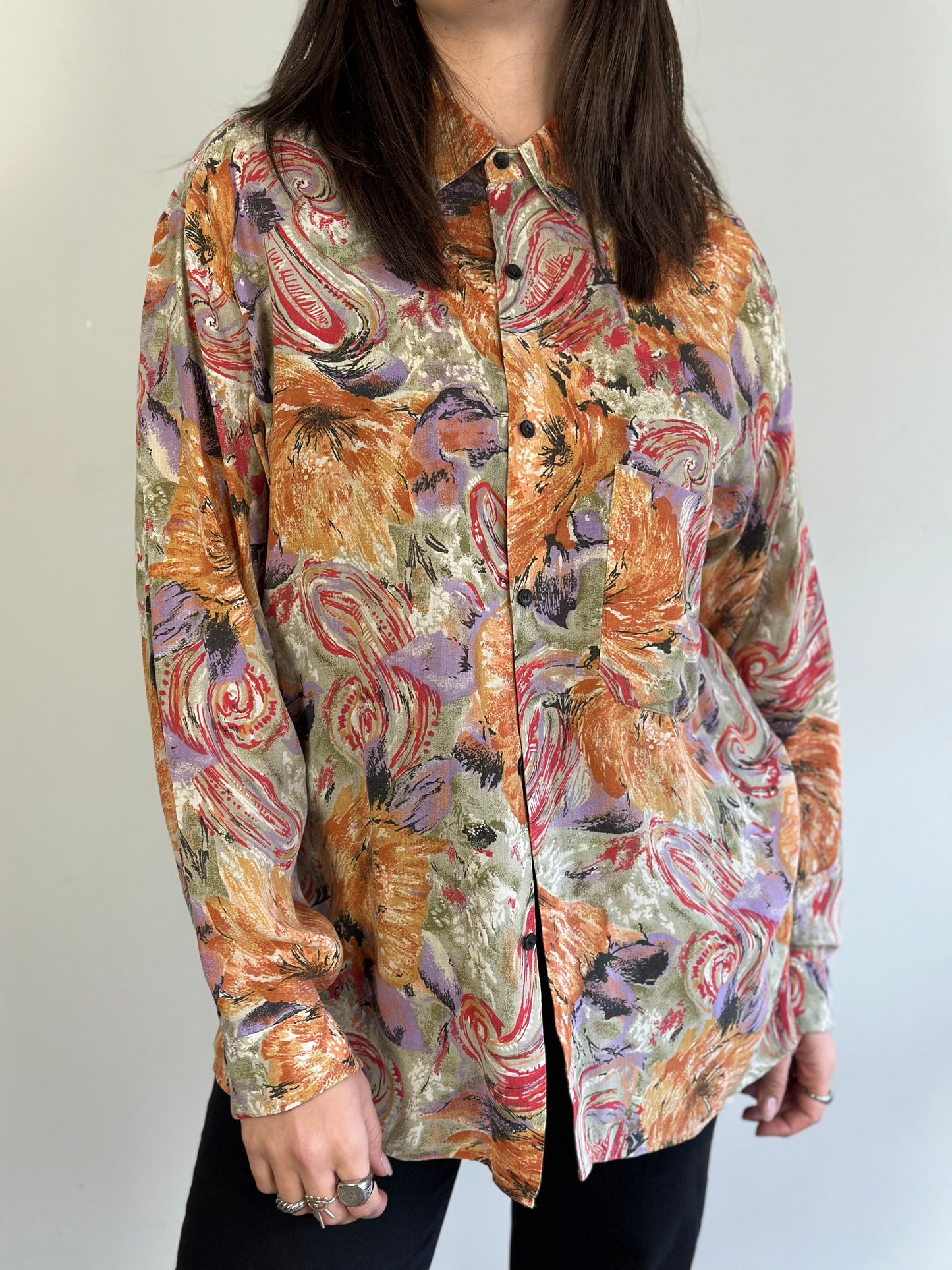 Vintage Patterned Shirt