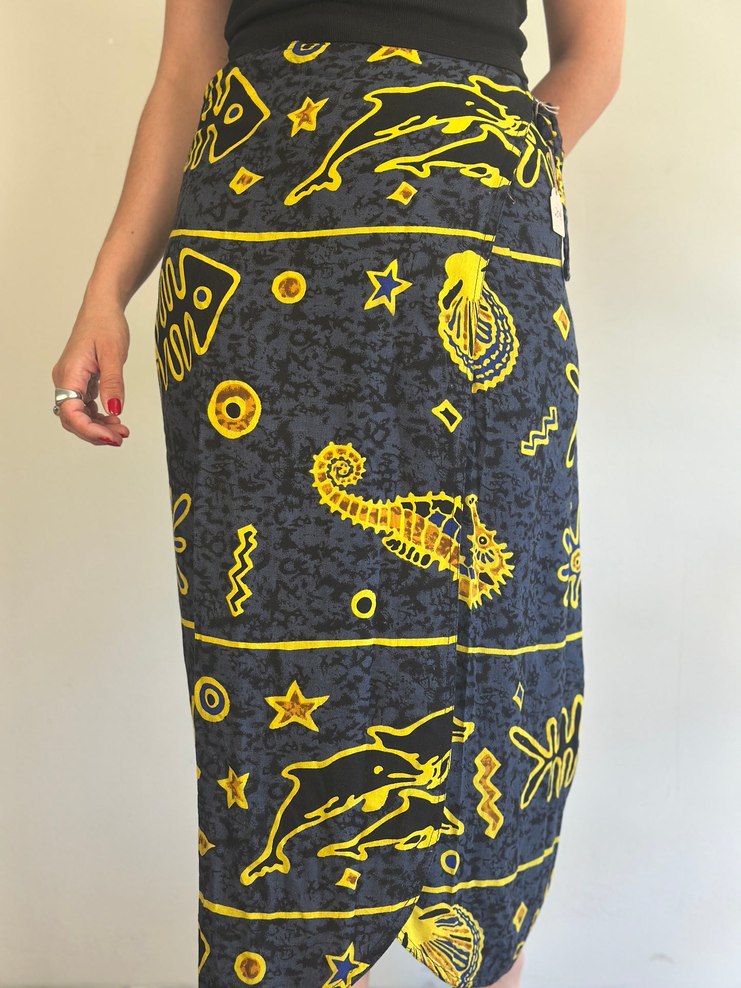 Vintage Wrap Skirt