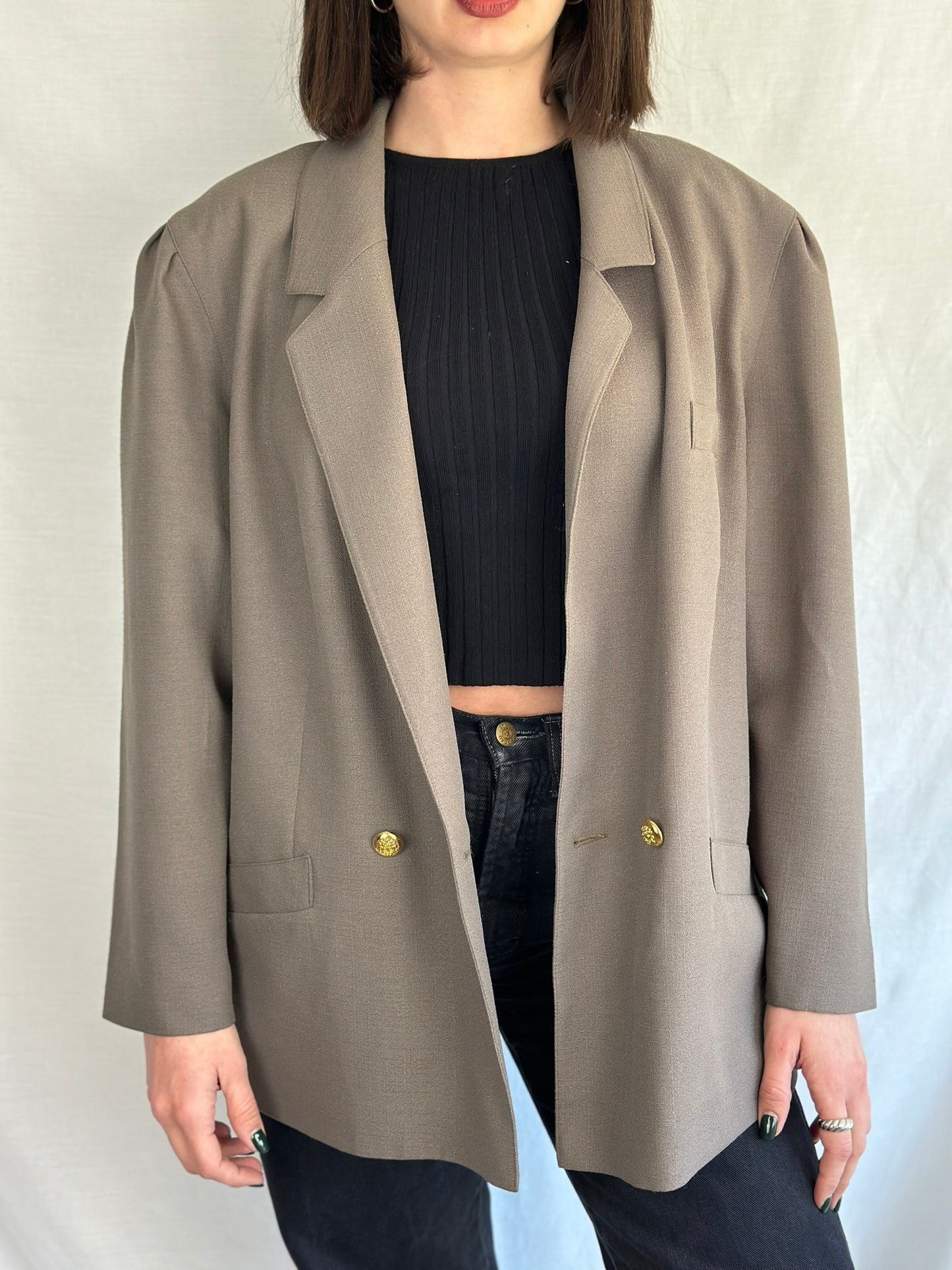 Vintage Grey Blazer