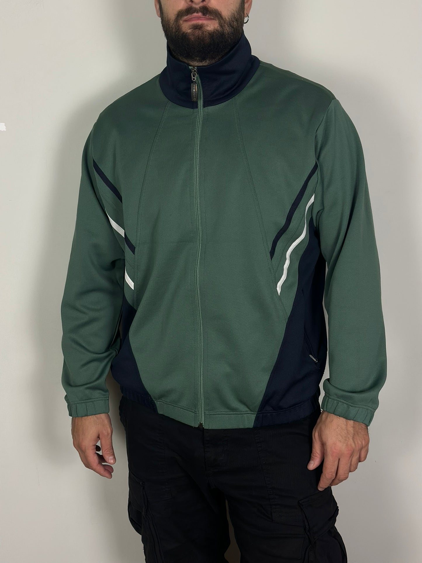 Vintage Athletic Cardigan with zipper