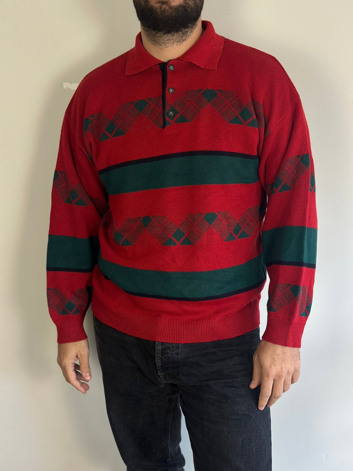 Vintage Polo Sweater
