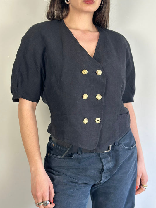Vintage Linen Top