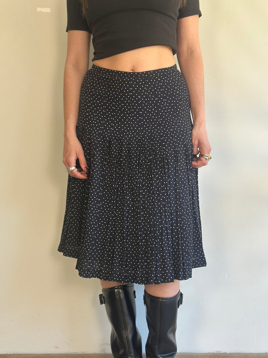 Vintage Polka Dot Skirt
