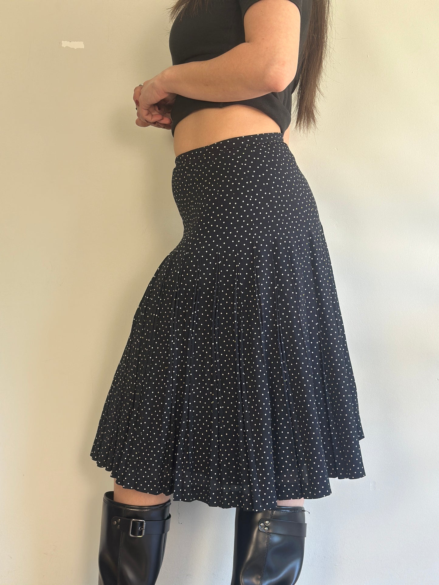 Vintage Polka Dot Skirt