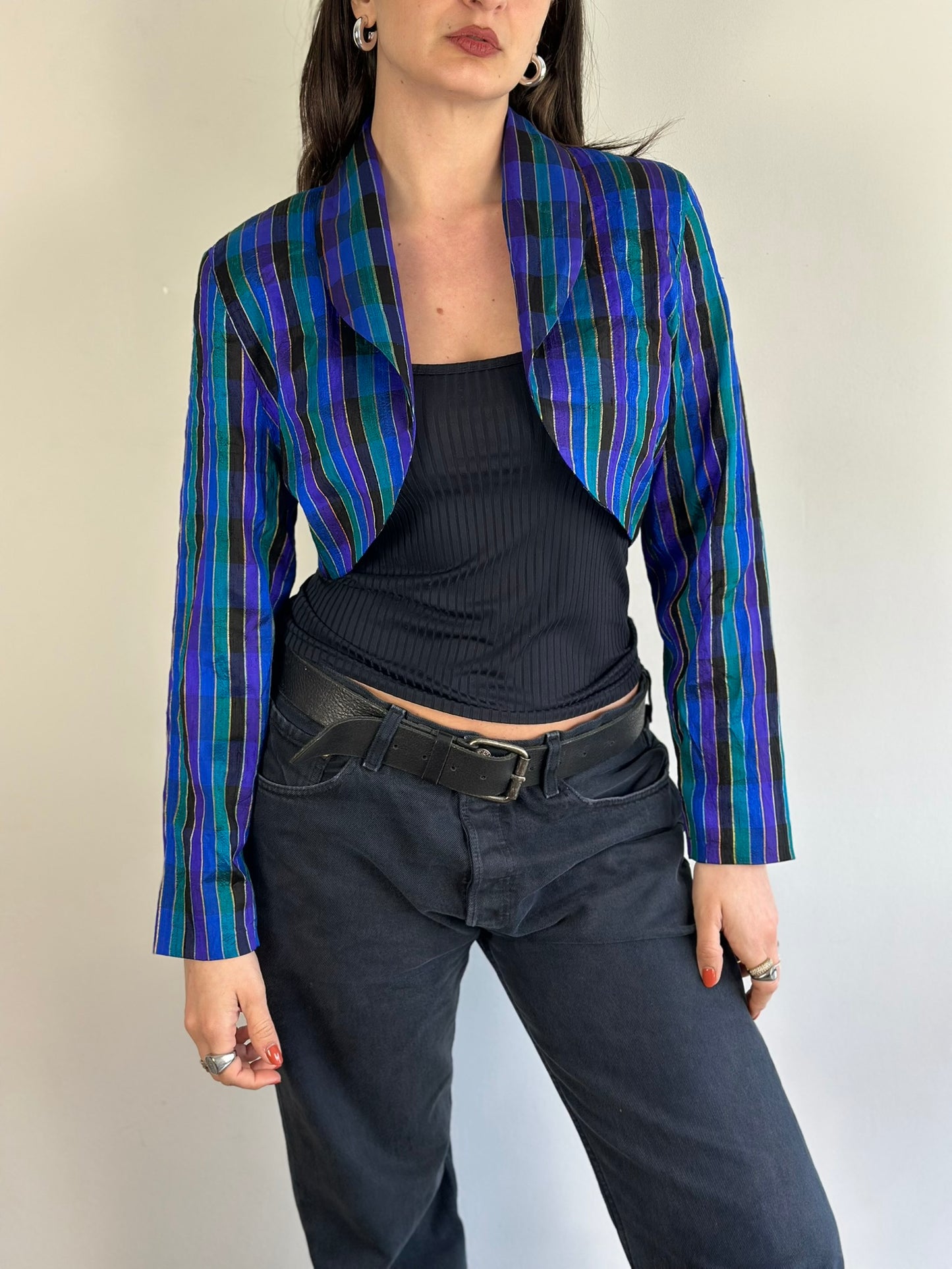 Vintage Croped Blazer