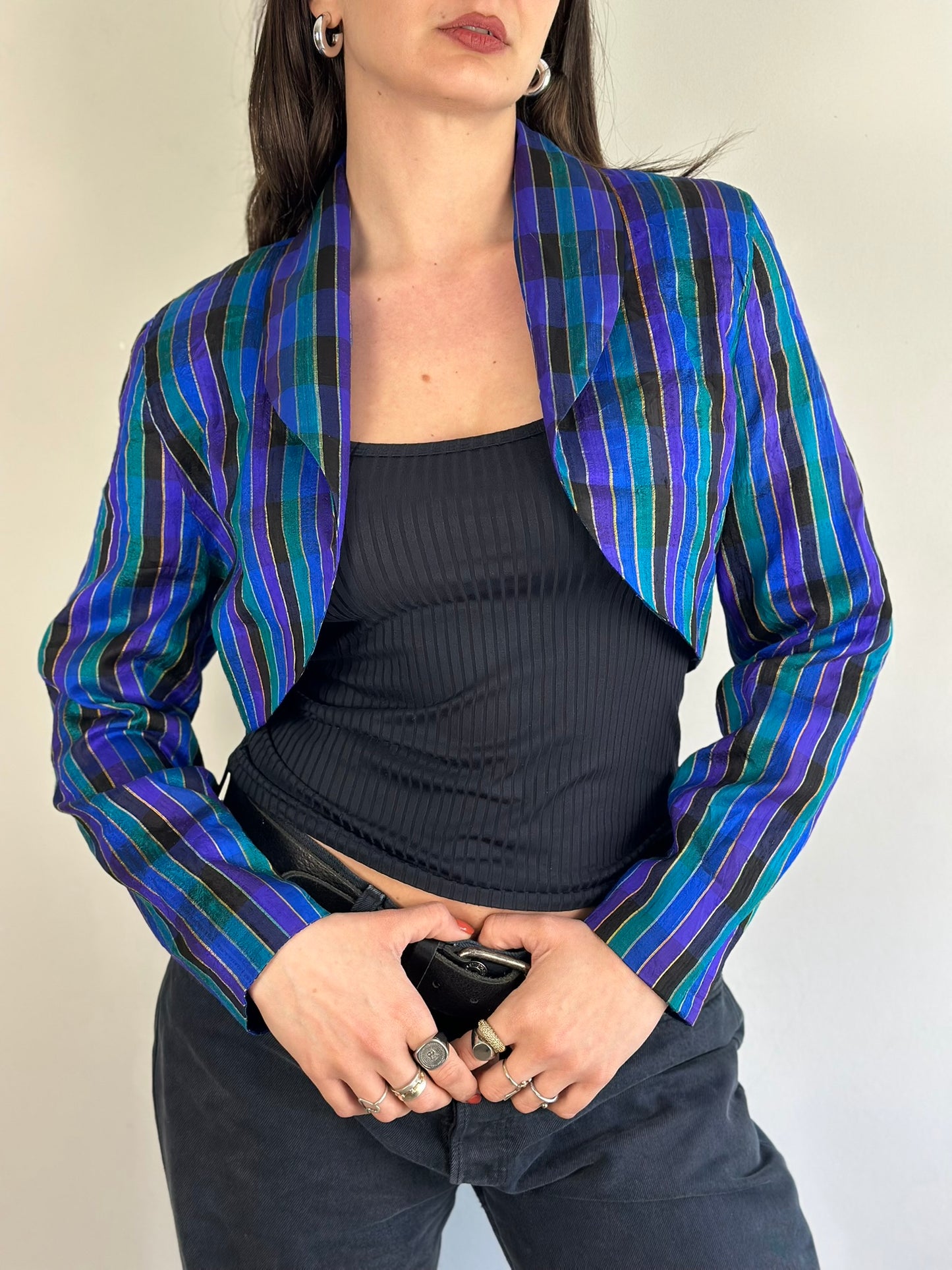 Vintage Croped Blazer