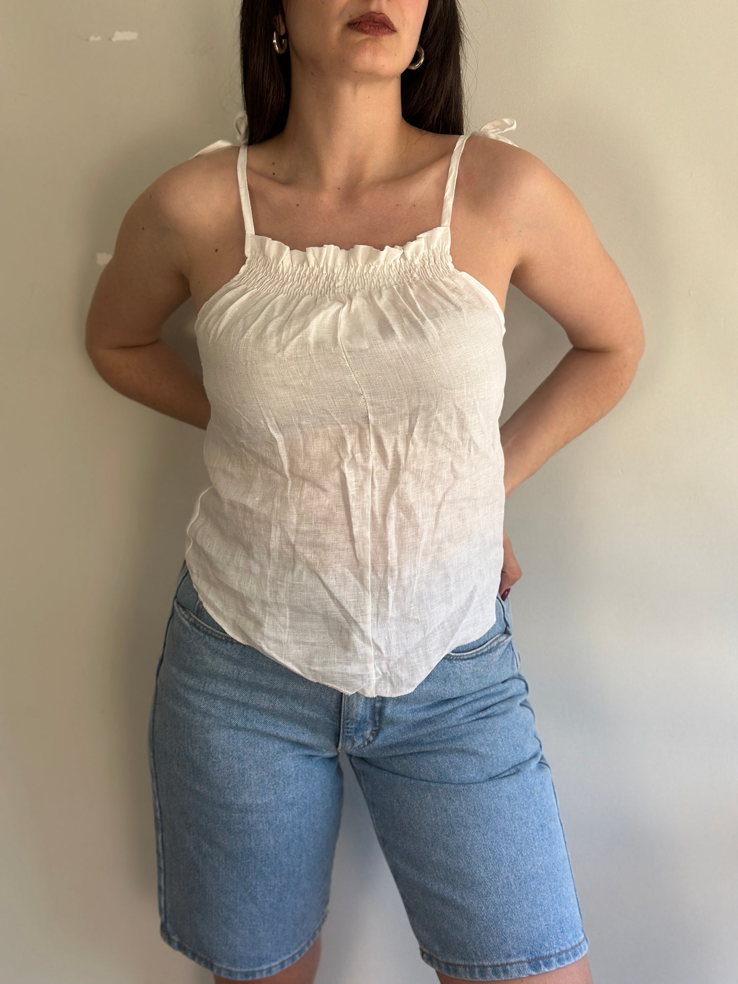 Vintage Linen Top
