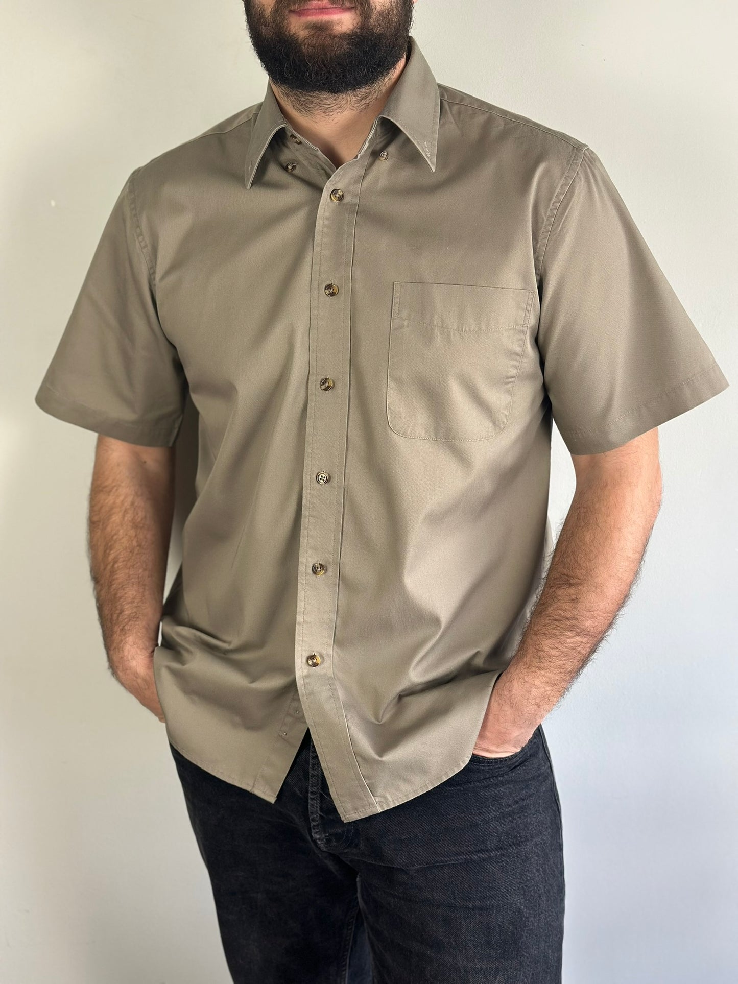 Vintage Khaki Shirt