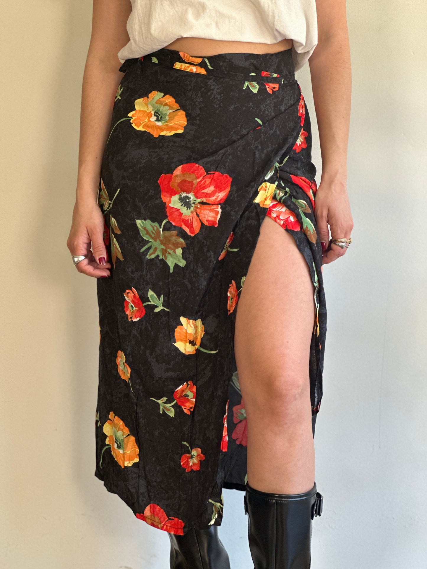 Vintage Wrap Skirt