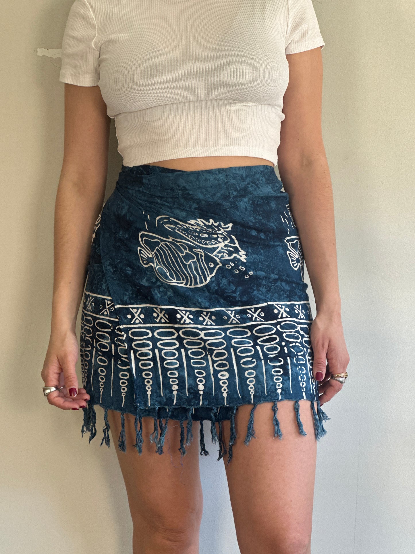 Vintage Wrap Skirt