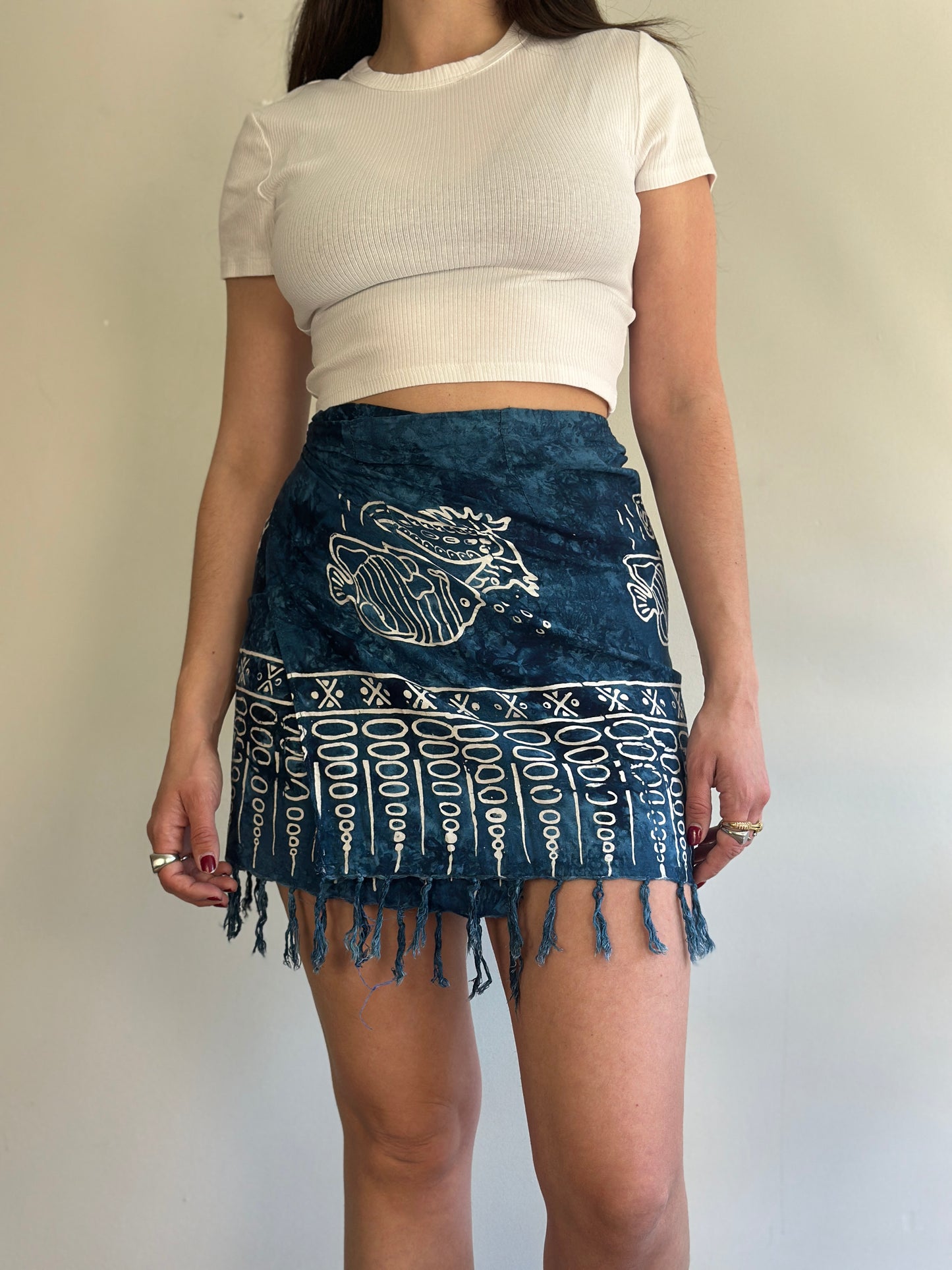 Vintage Wrap Skirt