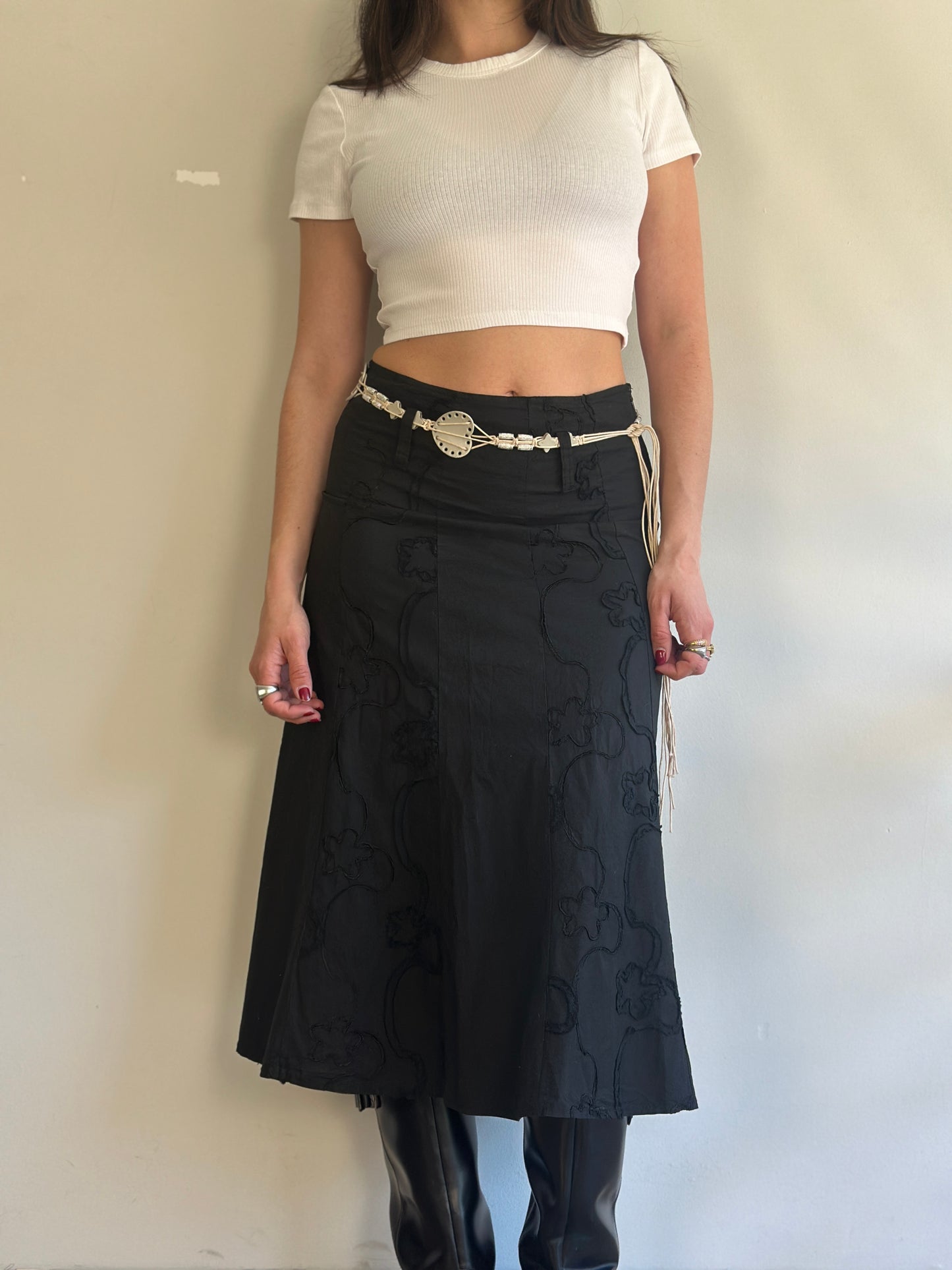 Vintage Skirt with belt