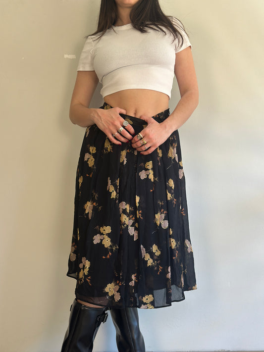 Vintage Midi Skirt