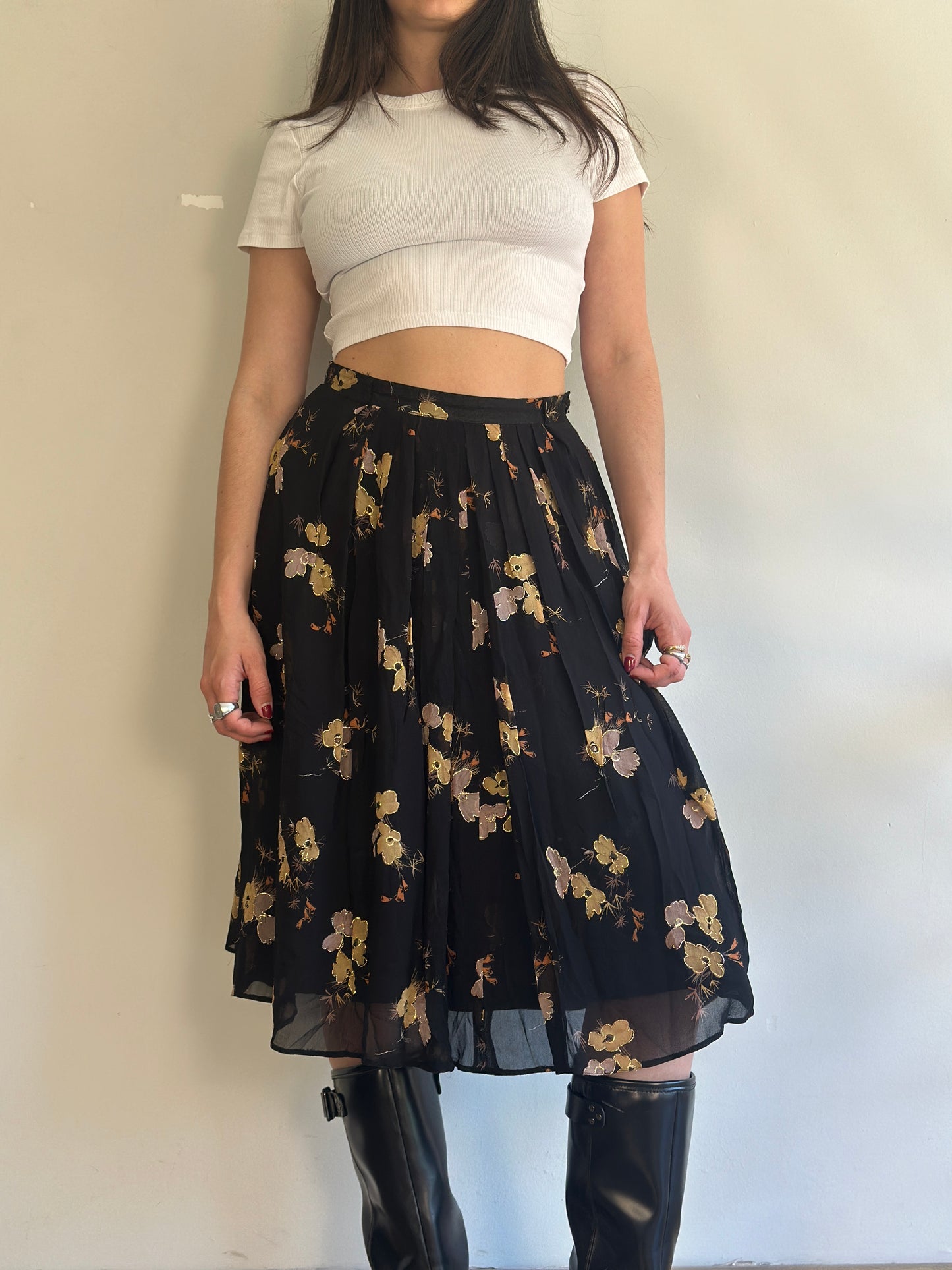 Vintage Midi Skirt