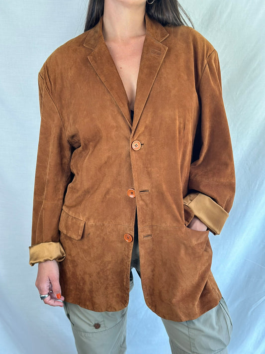 Vintage Suede Blazer