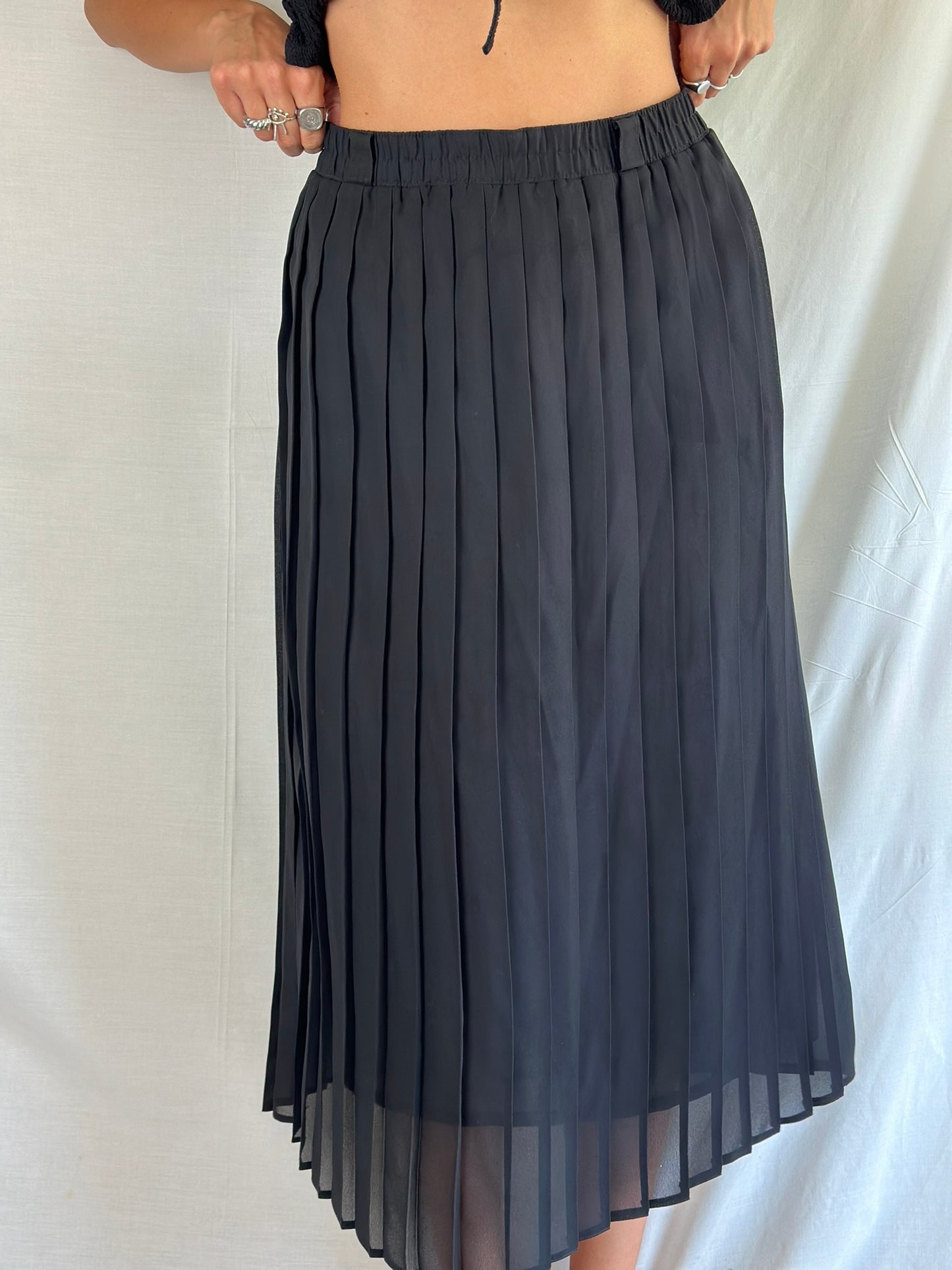 Maxi Pleated Skirt