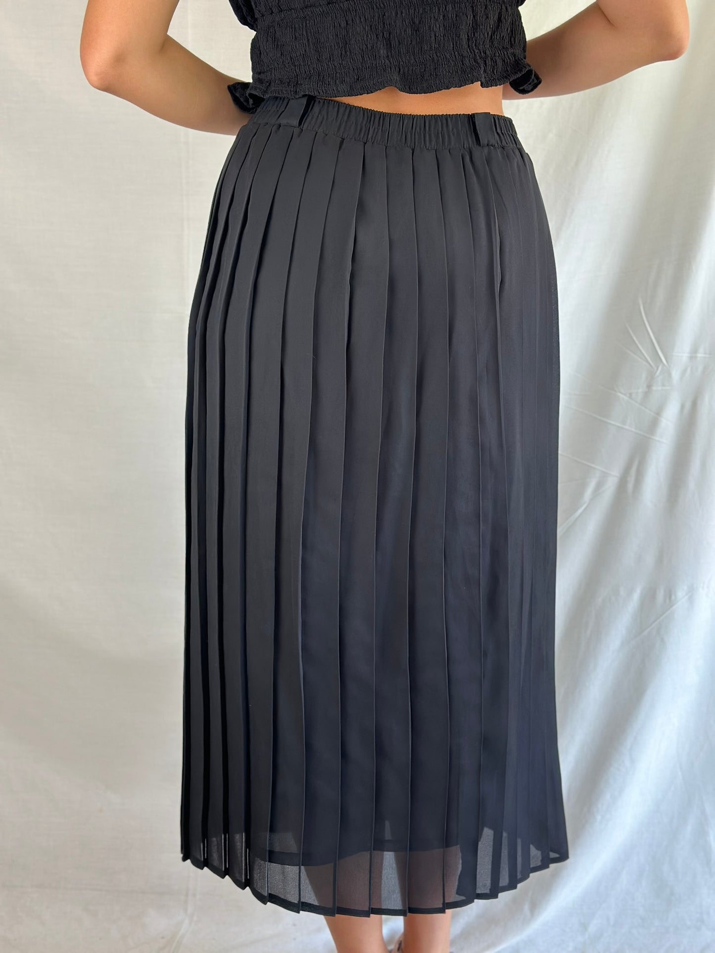 Maxi Pleated Skirt