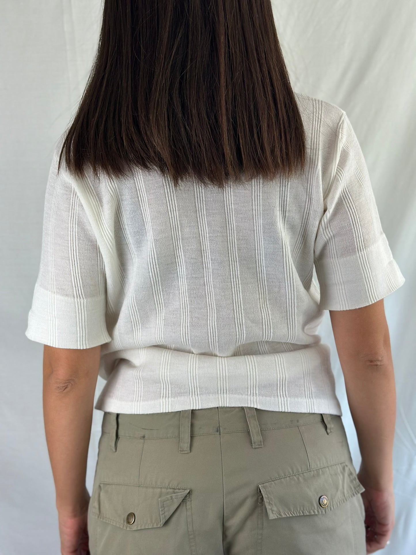 Vintage White Blouse