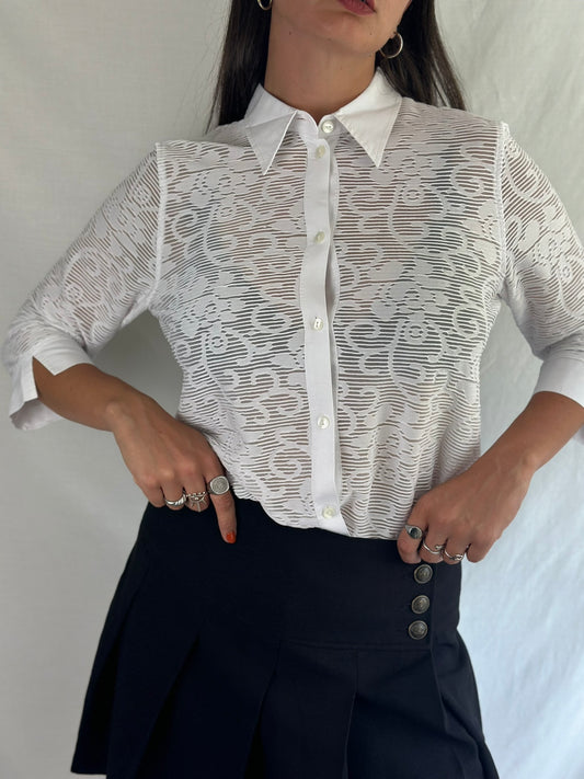 Vintage Semi Sheer Shirt