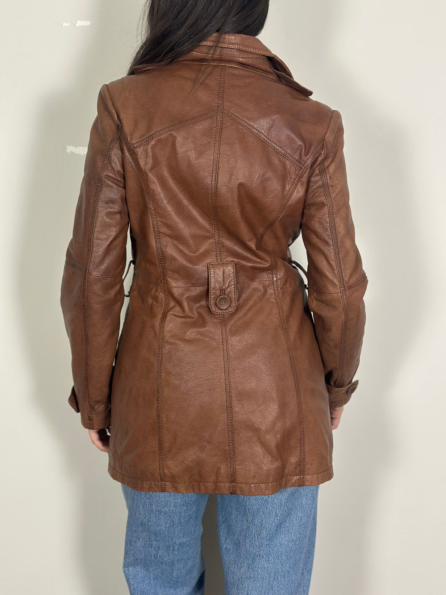 Vintage Leather Coat