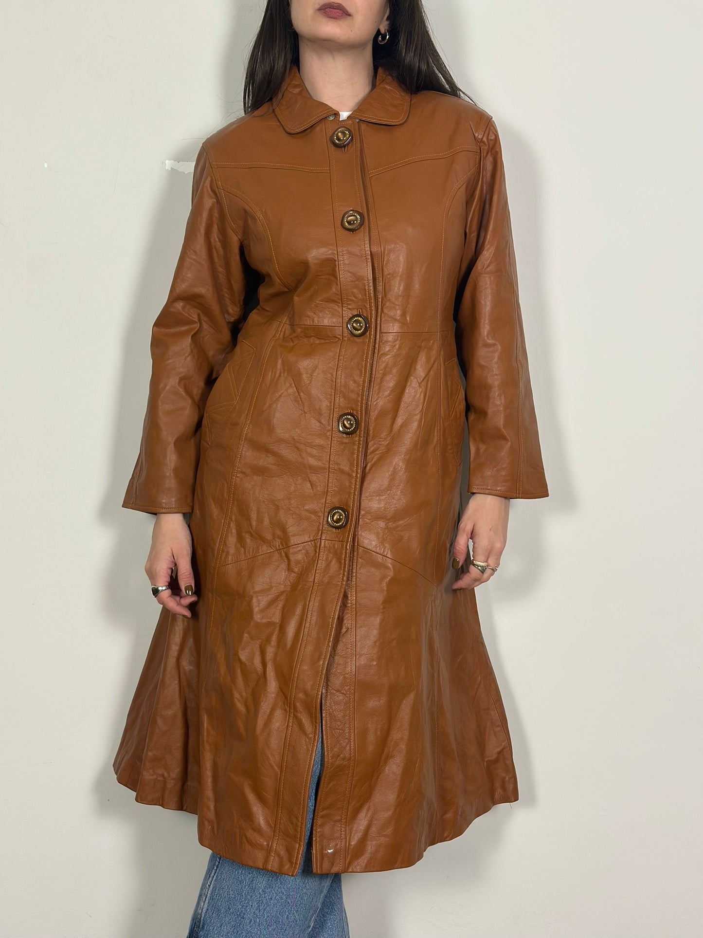 Vintage Leather Coat