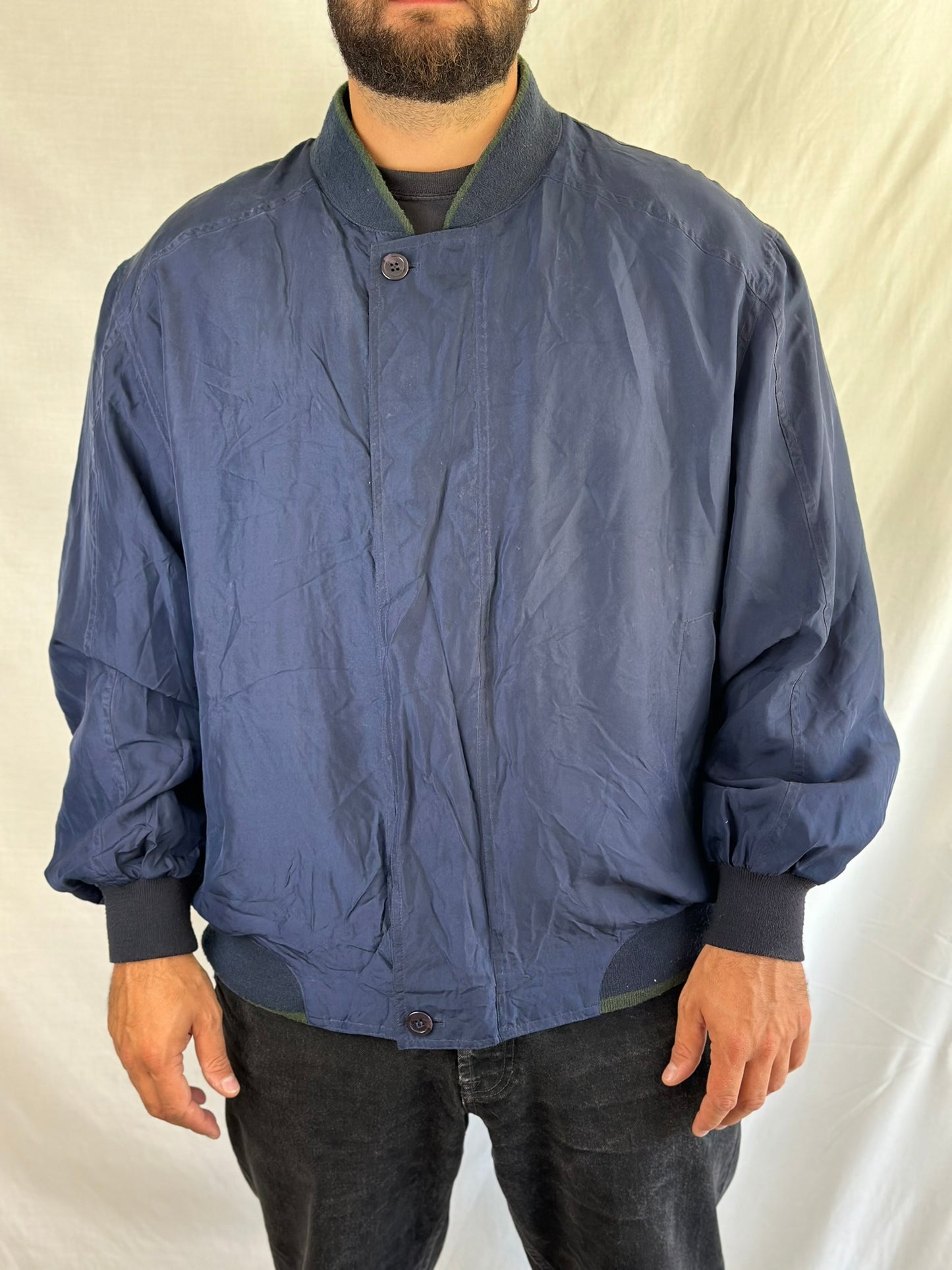 Vintage Dark Blue Jacket