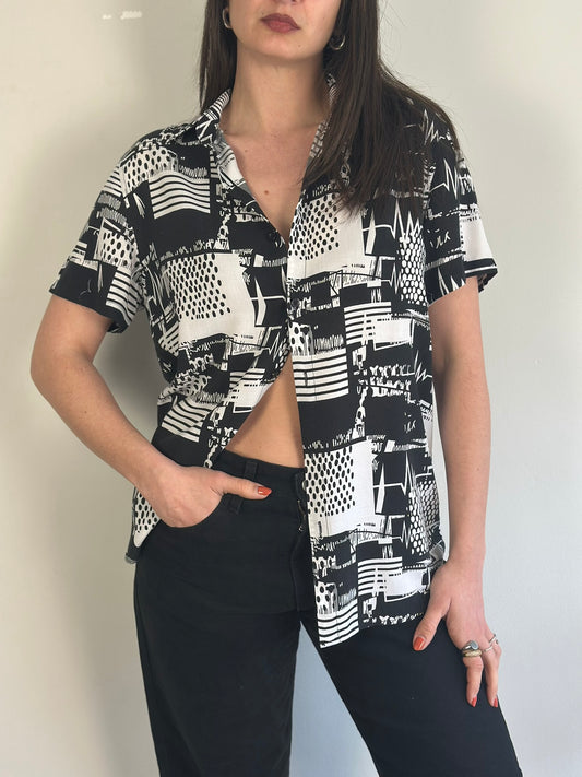 Vintage Patterned Shirt