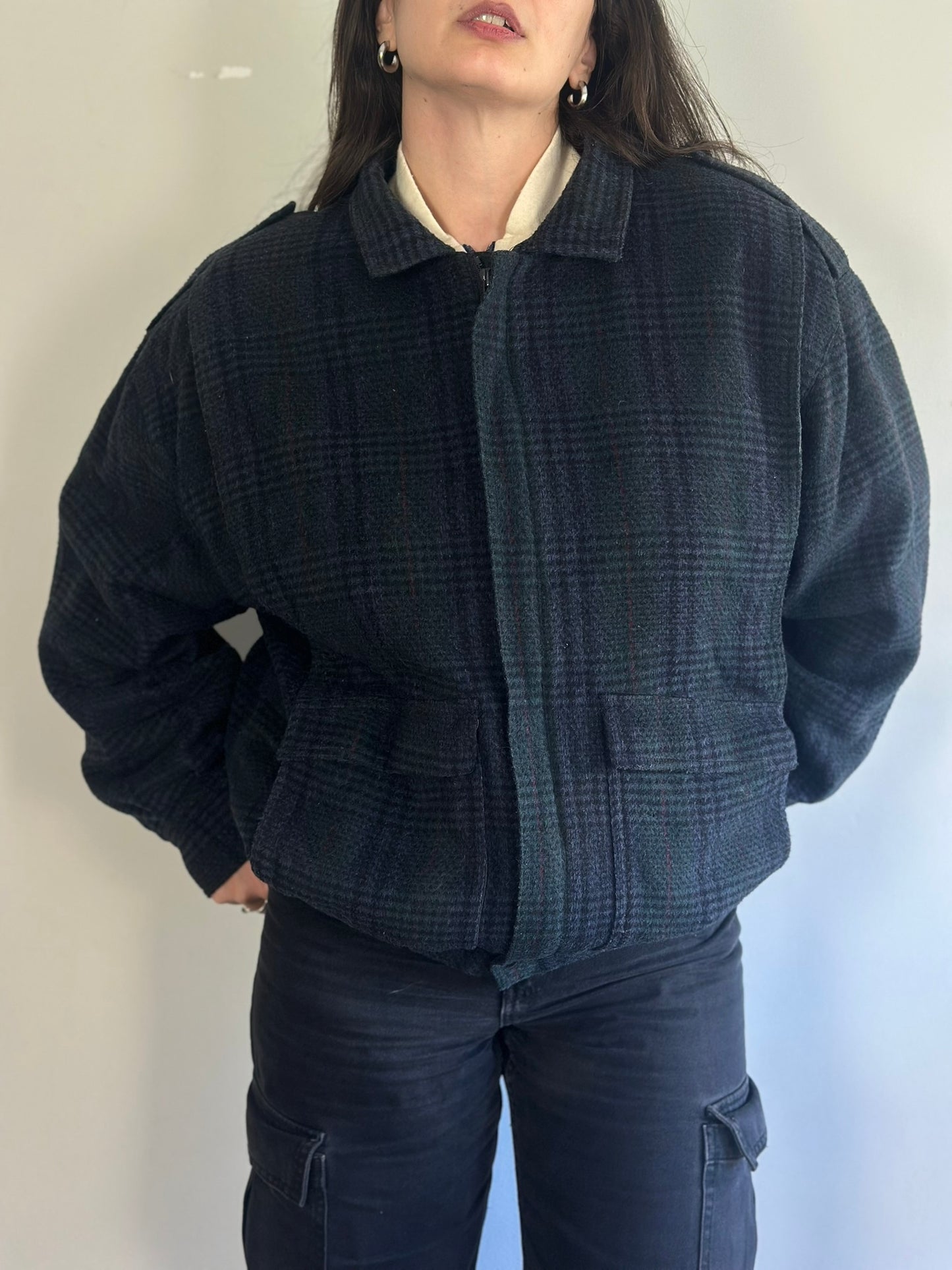 Vintage Plaid Jacket