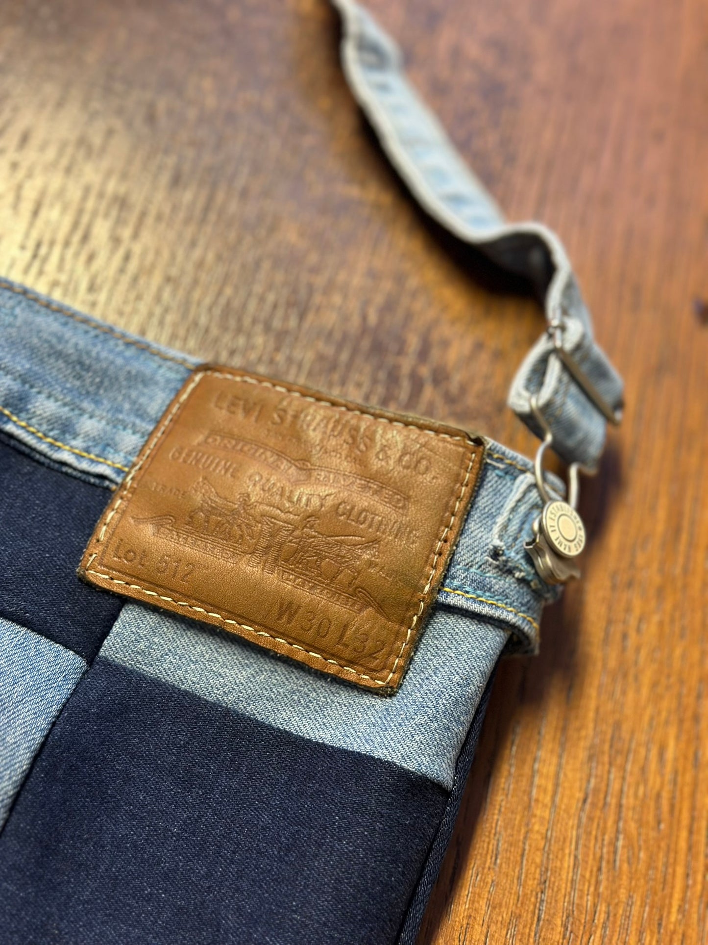 Upcycled Denim Tote Bag