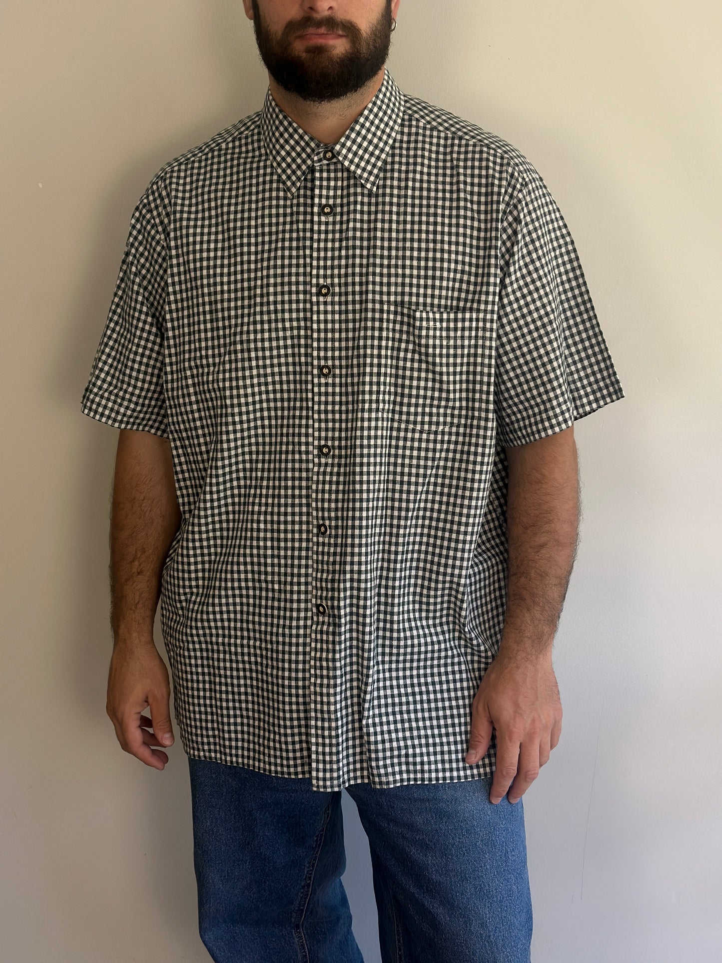 Plaid Green Shirt