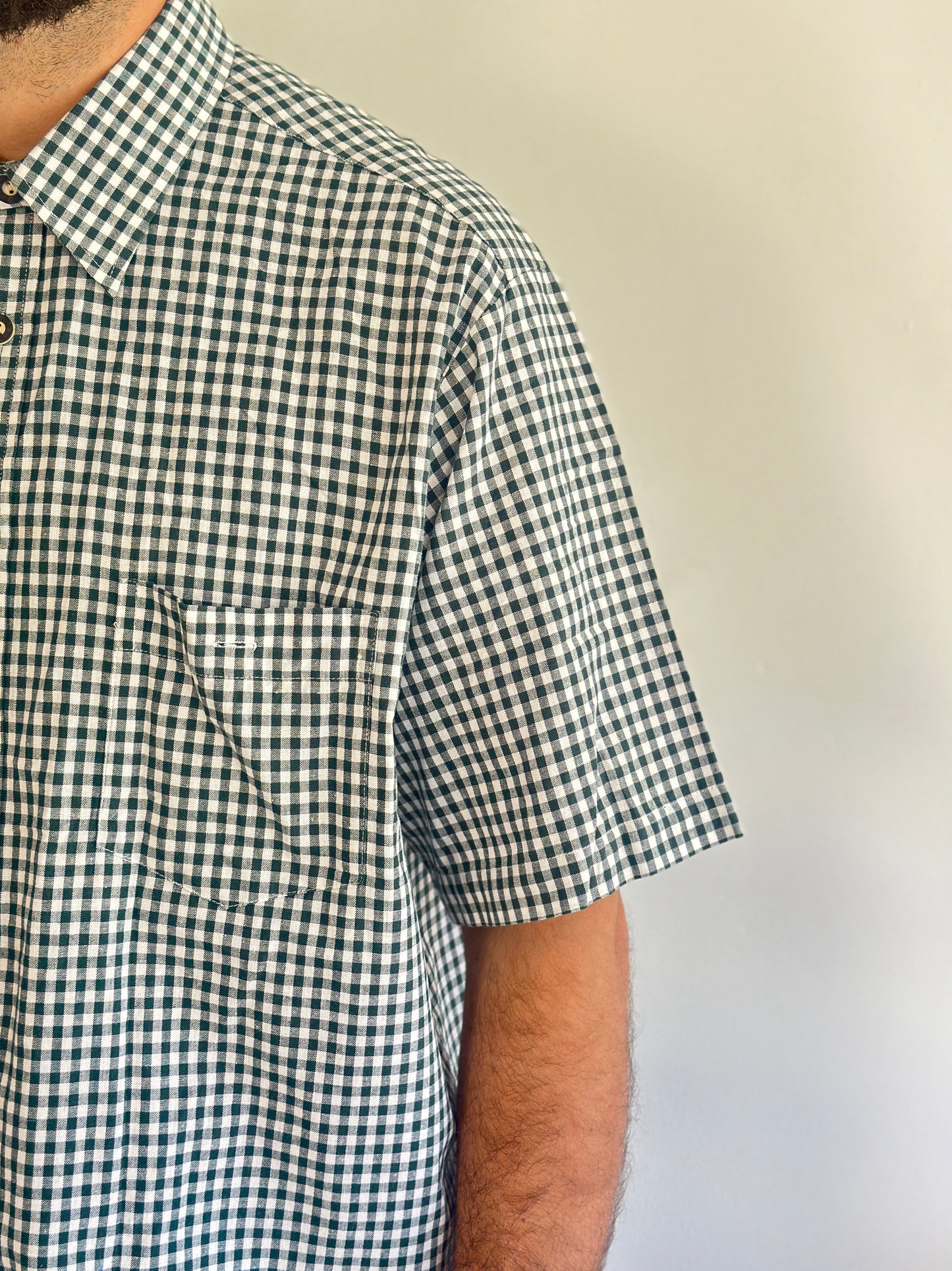 Plaid Green Shirt