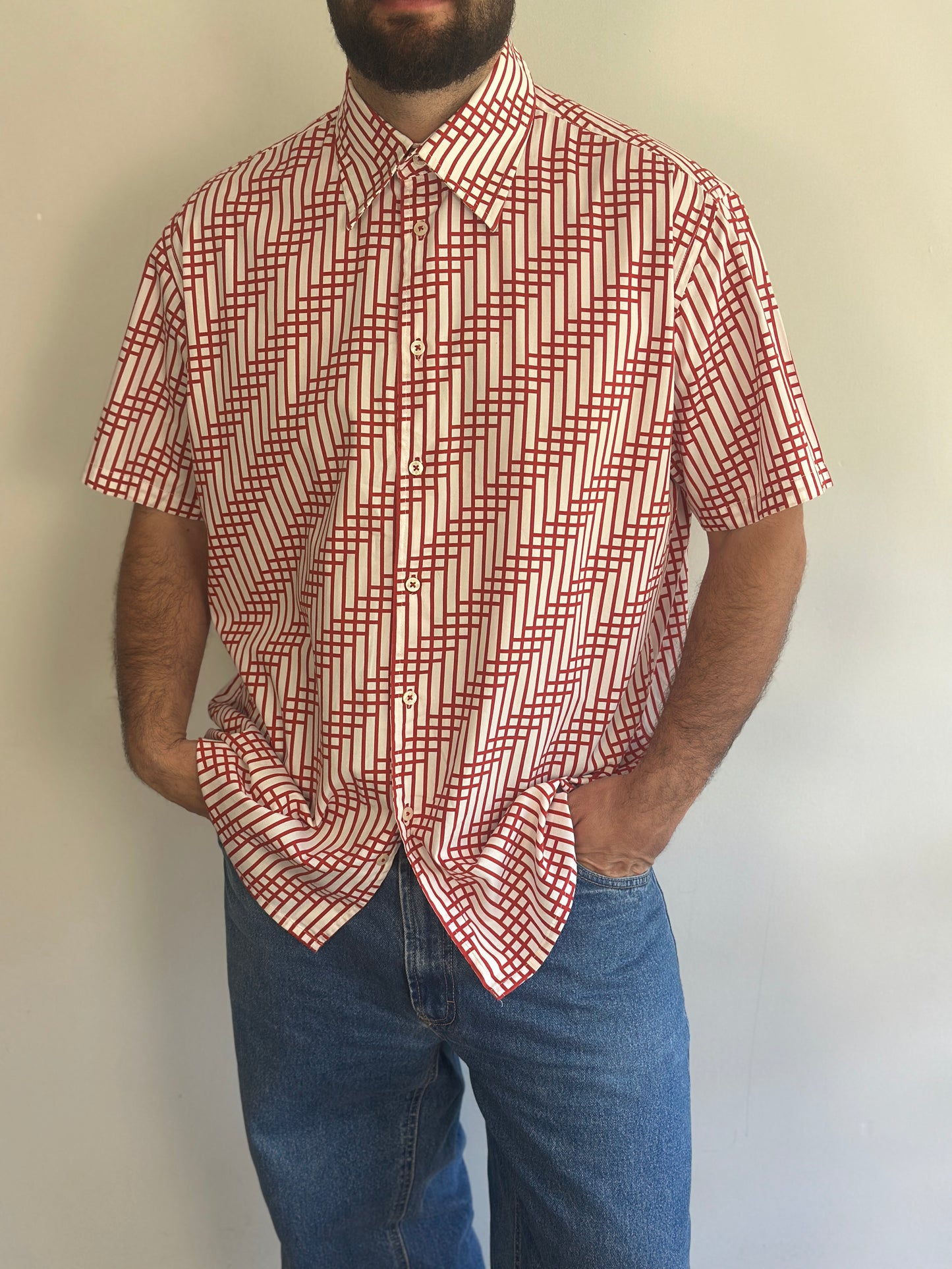 Vintage Patterned Shirt